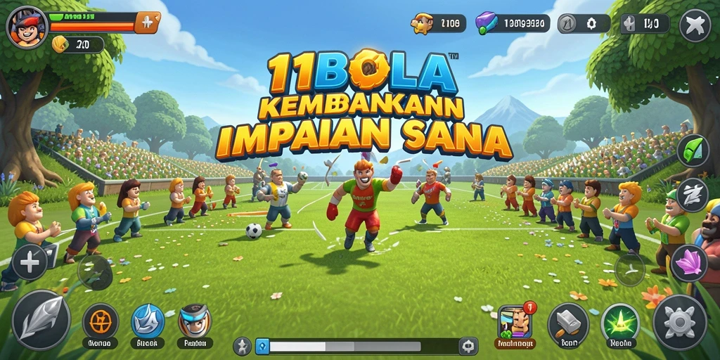Tangkapan layar <strong>11BOLA</strong> menampilkan pemain yang mengelola ladang dengan penuh semangat.