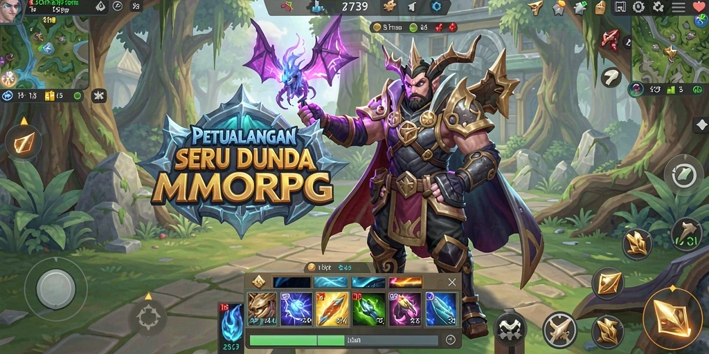 Tampilan gameplay menakjubkan dalam dunia MMORPG 2739.