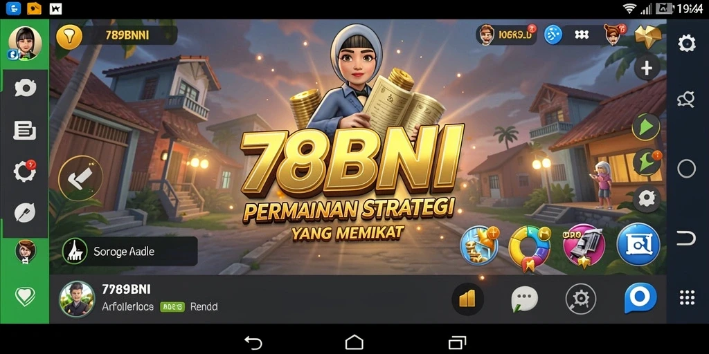Tampilan gameplay menarik dari 789BNI yang penuh strategi.