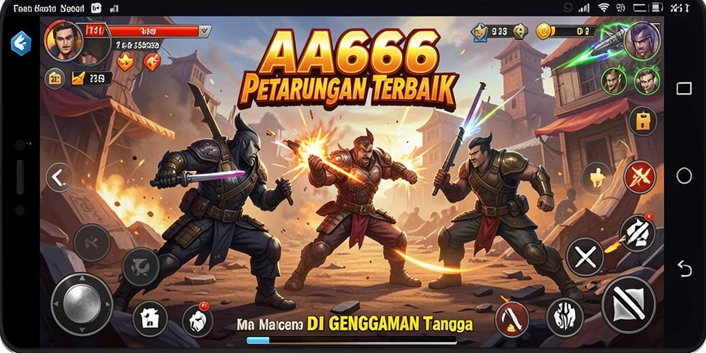 Tampilan aksi mendebarkan dari gameplay <strong>AA666</strong> yang intens dan penuh strategi.