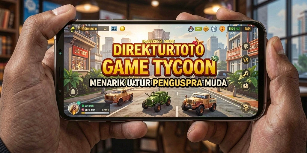 Tampilan gameplay <strong>DIREKTURTOTO</strong> yang memukau dengan berbagai opsi manajemen.