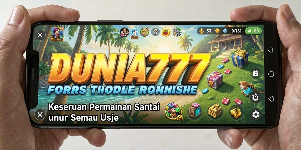 Screenshot permainan DUNIA777 yang menunjukkan keseruan gameplay.