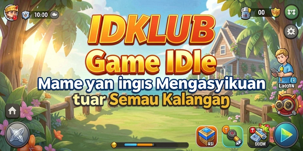 Tampilan gameplay <strong>IDKLUB</strong> yang menarik dan penuh warna.