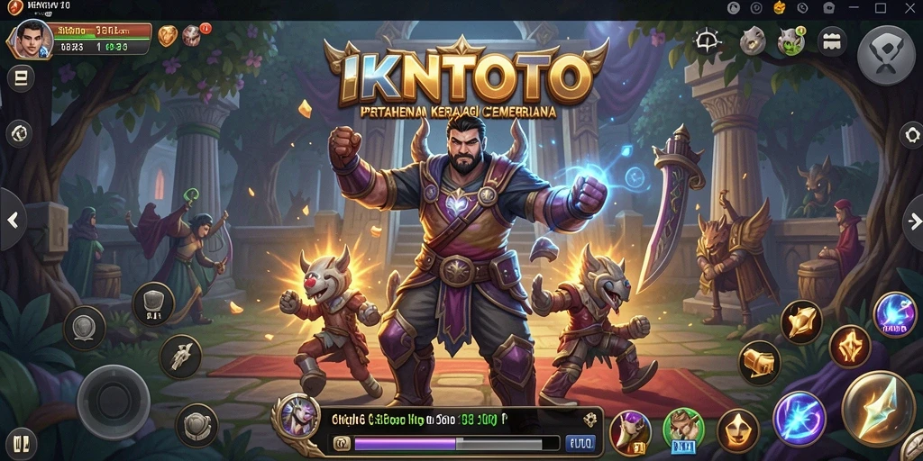 Tampilan gameplay seru di IKNTOTO yang menantang strategi pemain.