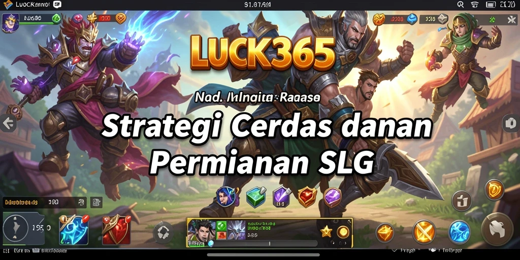 Tangkapan layar gameplay menarik dari LUCK365 dengan strategi SLG yang mendalam.