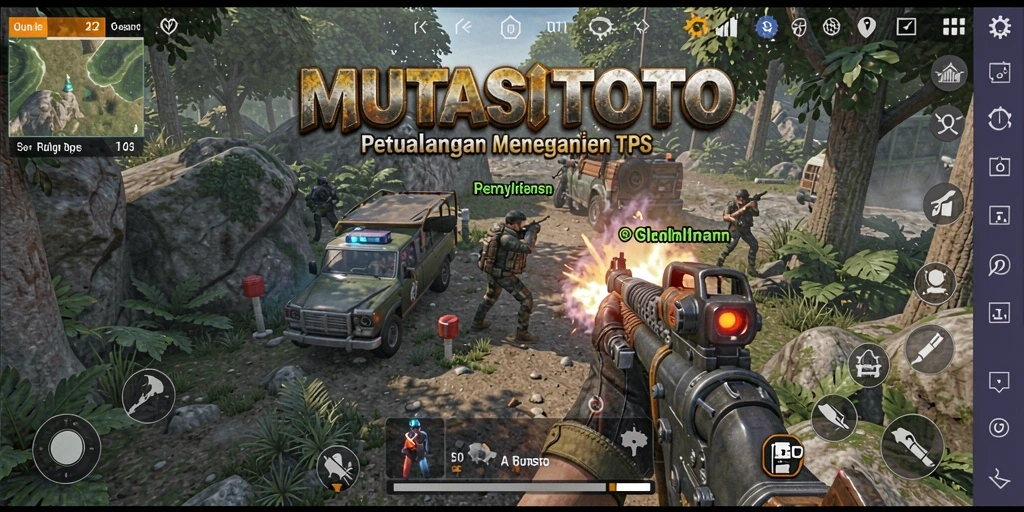 Tampilan gameplay mendebarkan dalam MUTASITOTO dengan aksi yang cepat.
