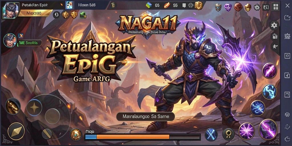 Gameplay NAGA11 yang mendebarkan dan penuh aksi.