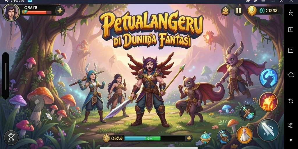 Tampilkan gameplay ORA78 dengan petualangan seru dan grafis menakjubkan.