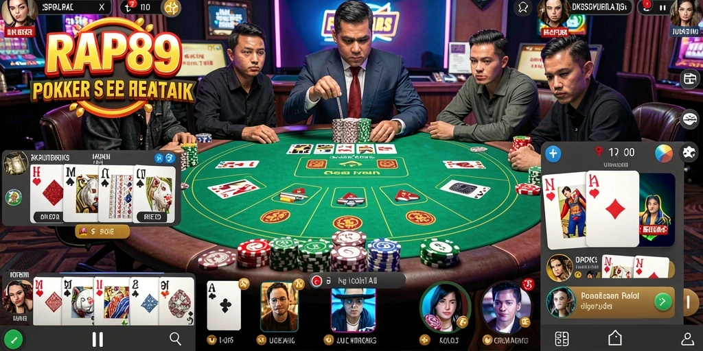 Tampilan gameplay menarik dan mendebarkan dari RAP89.