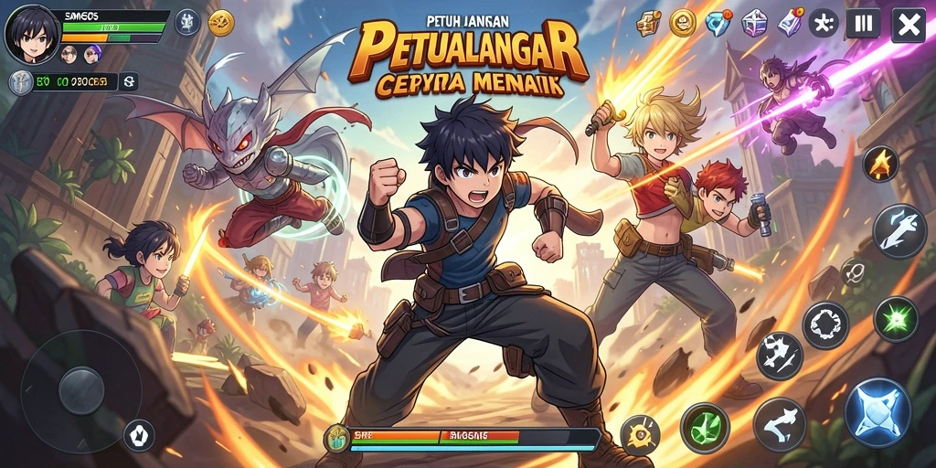 Screenshot gameplay <strong>SM605</strong> yang menampilkan karakter dalam aksi seru.