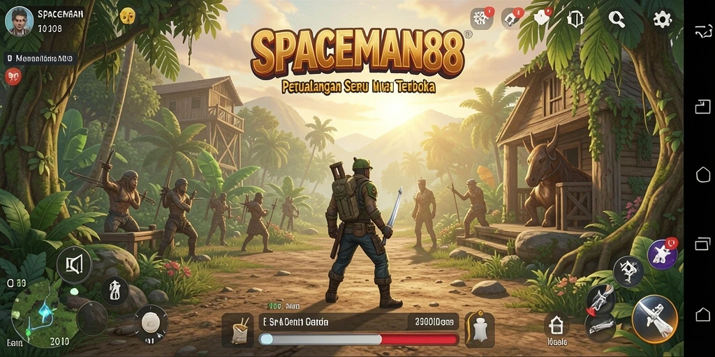 Gameplay seru di dunia terbuka SPACEMAN88 penuh petualangan.