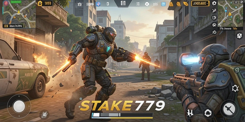 Tampilan gameplay seru dan menegangkan di STAKE779.