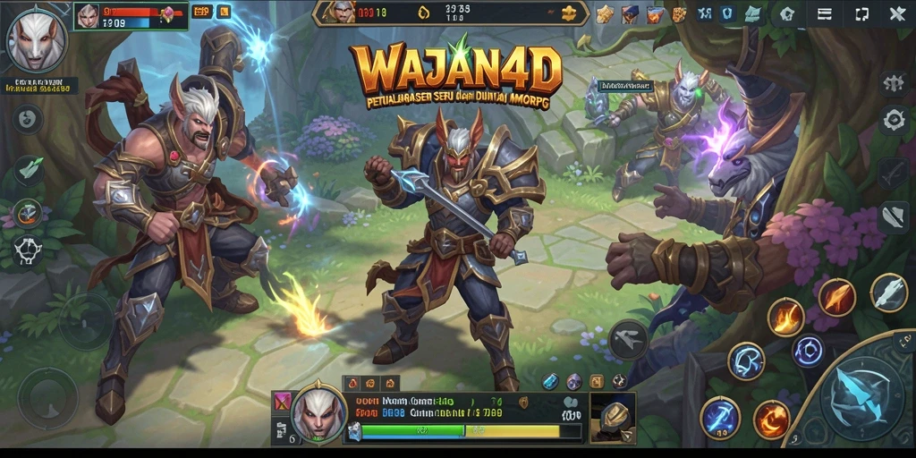 Gameplay seru dan grafis menawan di WAJAN4D.